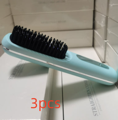 Hair Comb Hot Air Brush 2 In 1 Straight
